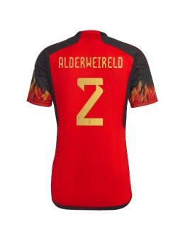 Billige Belgia Toby Alderweireld #2 Hjemmedrakt VM 2022 Kortermet